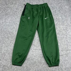 Baylor Bears Pants Mens Large Green NCAA Basketball Nike Dri‎ Fit Sweatpants